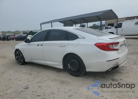 2022 Honda Accord Sport из США, поврежденный, VIN 1HGCV1F32NA077980